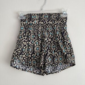 Free People Movement The Way Home Womens Athletic Shorts Size XS Gym Multicolor